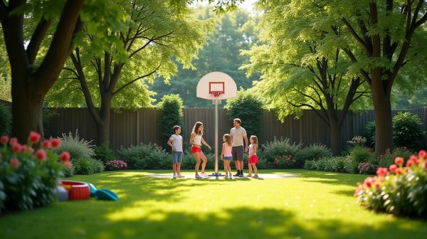Maîtriser l'achat d'un terrain de basket personnalisé pour votre jardin